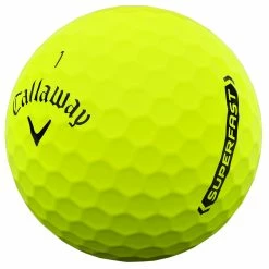 Callaway Superfast BOLD Golf Balls - 15 Pack -Single Iron Shop 25747 YELLOW 1