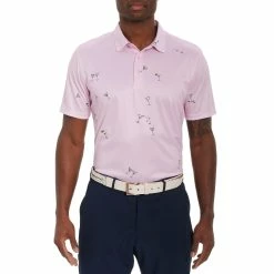Robert Graham Gibson Performance Knit Mens Golf Polo