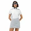J.Lindeberg J. Lindeberg Pip White Womens Golf Polo