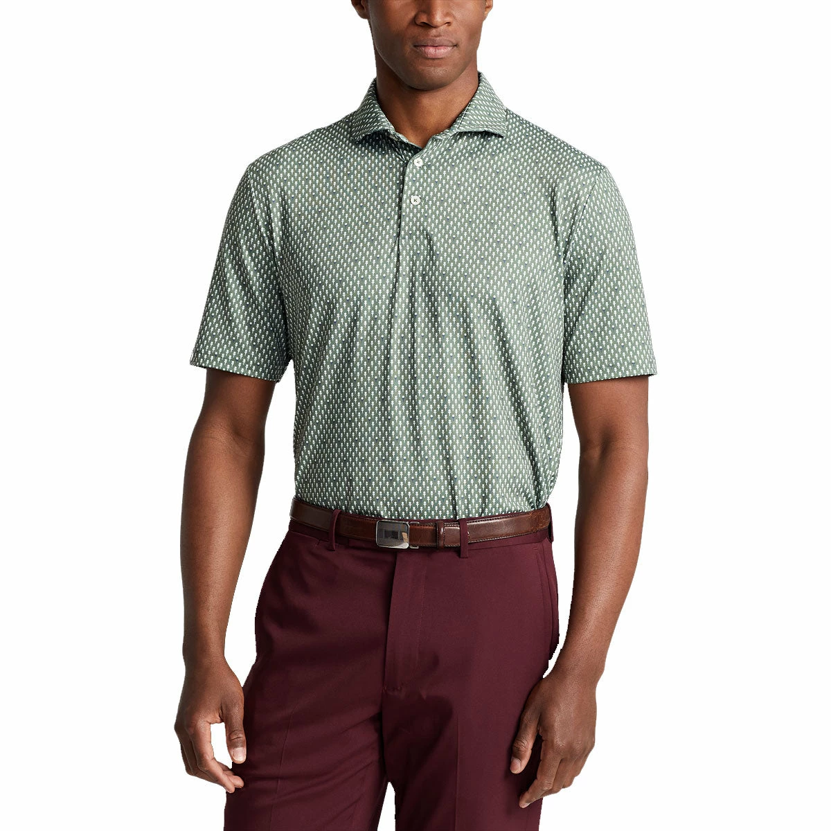 Polo Ralph Lauren RLX Ralph Lauren Lightweight Airflow Jersey Cargo Green Mens Golf Polo 1 Polo Ralph Lauren RLX Ralph Lauren Lightweight Airflow Jersey Cargo Green Mens Golf Polo