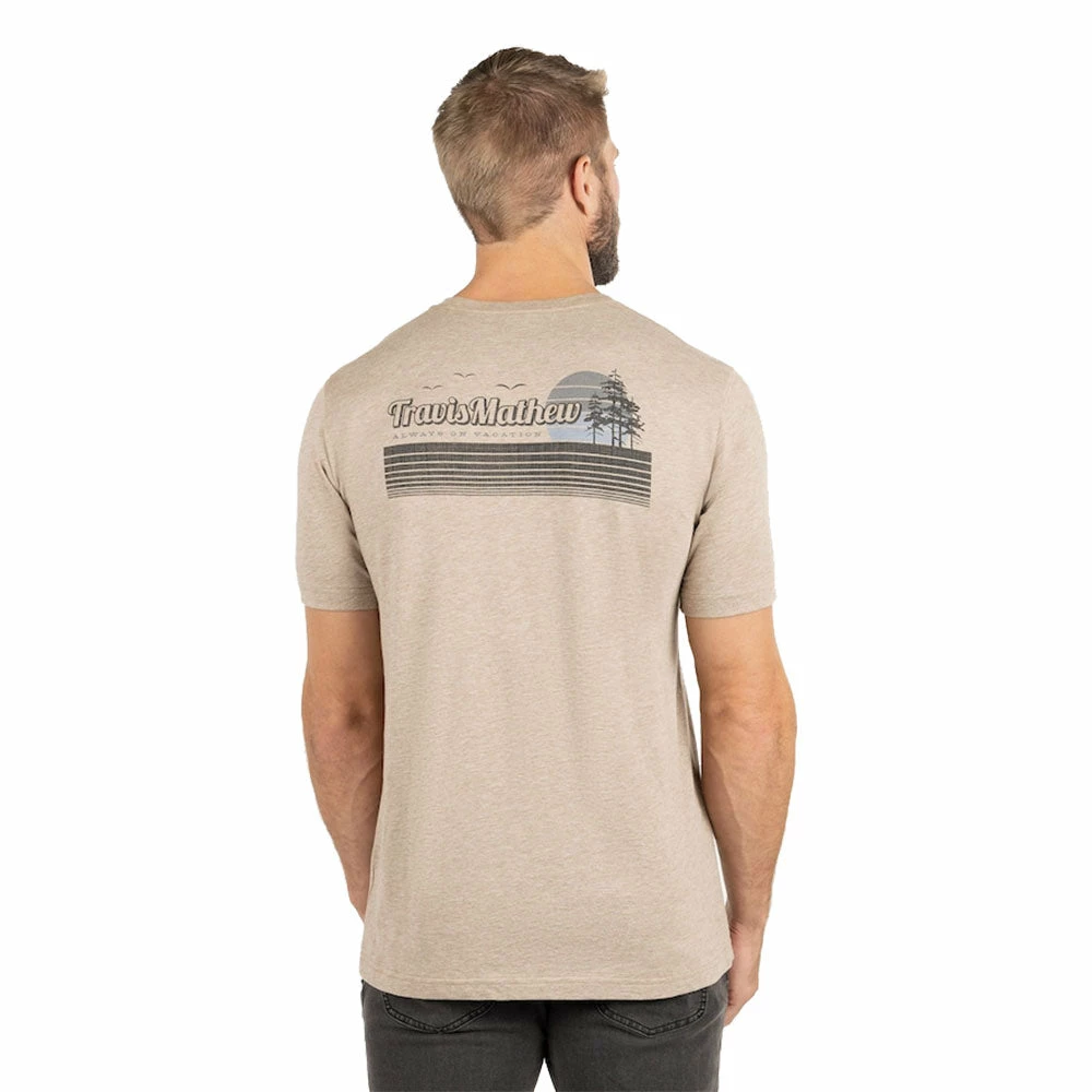 TravisMathew Fish Not Found Mens Golf T-Shirt 2 TravisMathew Fish Not Found Mens Golf T-Shirt - Image 2