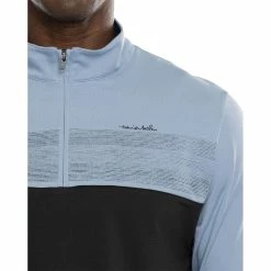 TravisMathew Out All Night Faded Denim Mens Golf 1/4 Zip -Single Iron Shop 27024 FADEDENIM4FDD 2