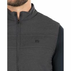 TravisMathew Apex Flex Heather Black Mens Golf Vest -Single Iron Shop 27026 HTHRBLACK0HBL 2 133e8233 4d9c 4c73 9966 a6f1bdce41ec