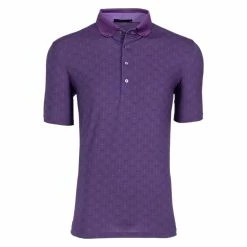 Greyson Deco Wolf Nightshade Mens Golf Polo