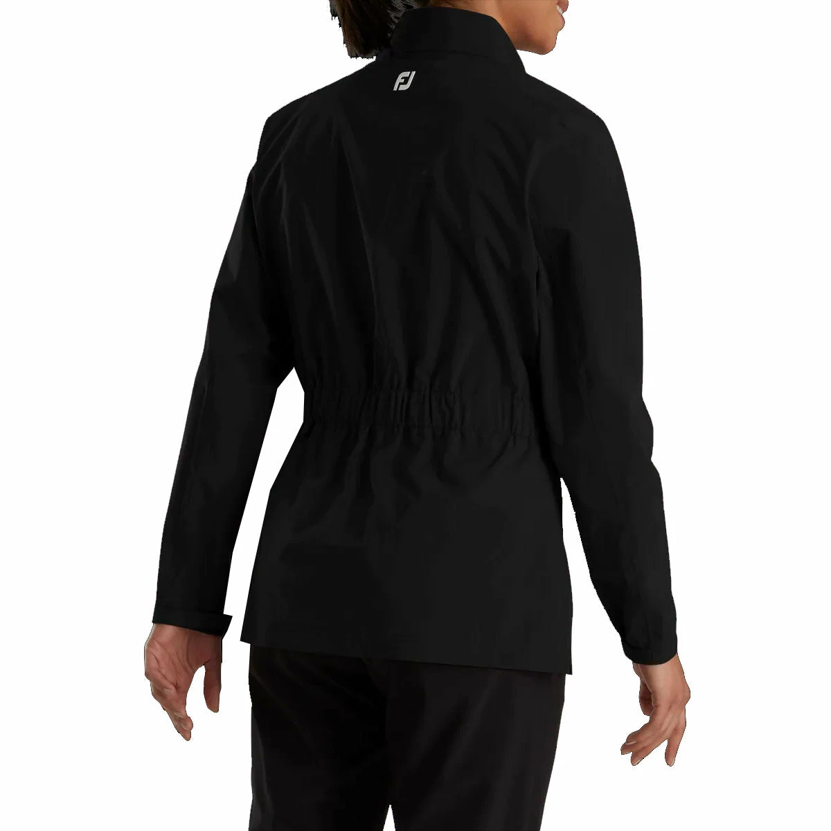 FootJoy HydroLite Black Womens Golf Rain Jacket 2 FootJoy HydroLite Black Womens Golf Rain Jacket - Image 2