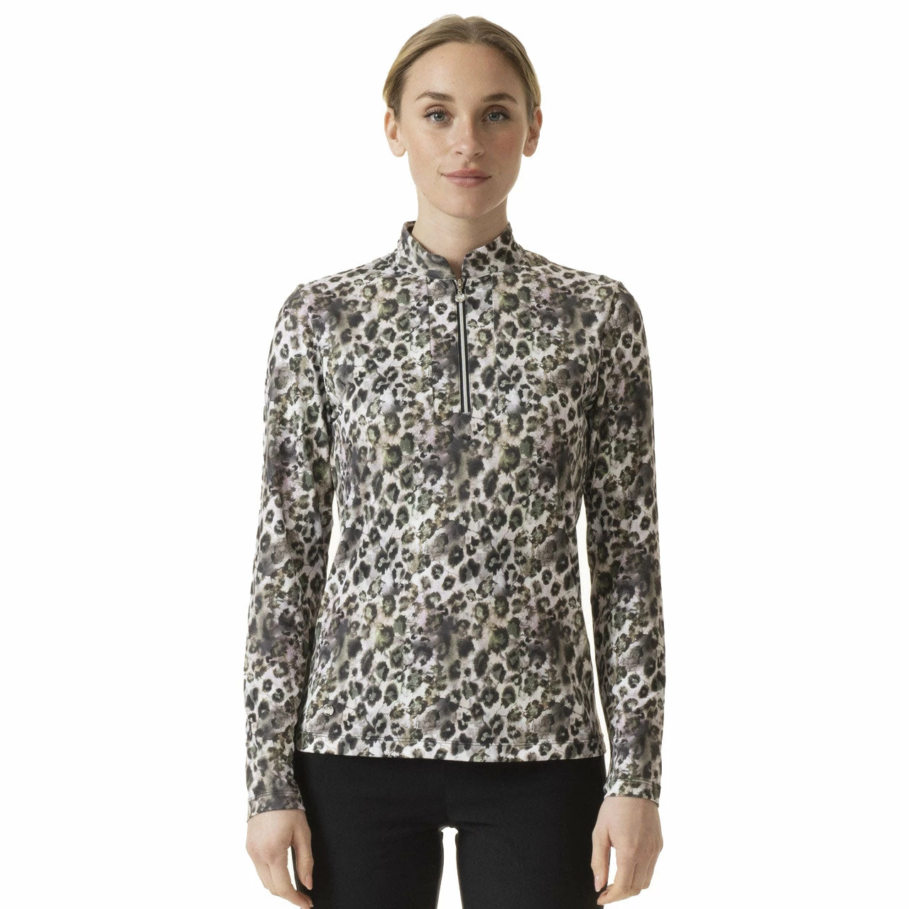 Daily Sports Arielle Nature Wild Womens Golf 1/2 Zip 1 Daily Sports Arielle Nature Wild Womens Golf 1/2 Zip