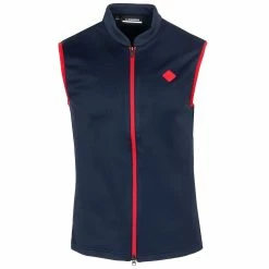 J.Lindeberg J. Lindeberg Neso Mid Layer Navy Mens Golf Vest