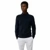 J.Lindeberg J. Lindeberg Swirl Knitted Navy Mens Golf Sweater