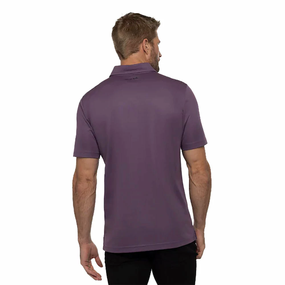 TravisMathew Meet In The Lobby Sweet Grape Mens Golf Polo 2 TravisMathew Meet In The Lobby Sweet Grape Mens Golf Polo - Image 2