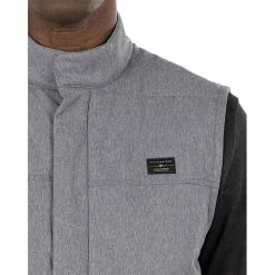 TravisMathew Heated Negotiations Heather Dark Grey Mens Golf Vest 5 TravisMathew Heated Negotiations Heather Dark Grey Mens Golf Vest -Single Iron Shop 30741 HTHRGREY9HDG 2