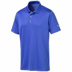 PUMA Golf Puma Rotation Mens Golf Polo -Single Iron Shop 577875 13DAZZLIINGBL
