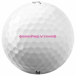 Titleist Pro V1 Pink Numbers Golf Balls - Dozen -Single Iron Shop 85026 2