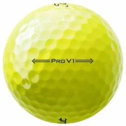Titleist Pro V1 Yellow Golf Balls - Dozen -Single Iron Shop 85040 2