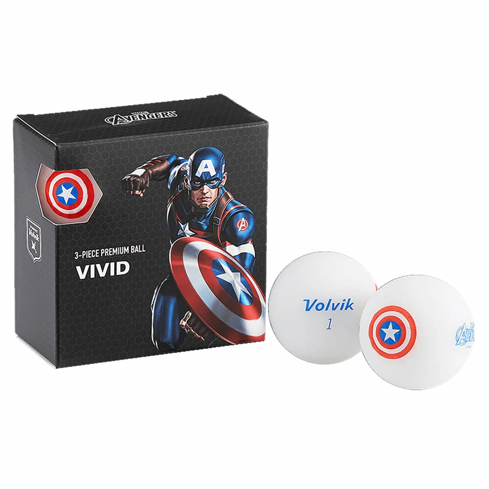 Volvik Marvel 4 Golf Ball Pack 2 Volvik Marvel 4 Golf Ball Pack - Image 2