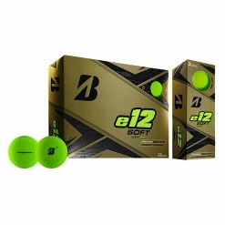 Bridgestone E12 SOFT Green Golf Balls - Dozen