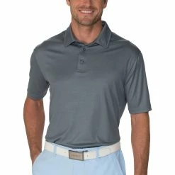 CHASE 54 Chase54 Explore Mens Golf Polo -Single Iron Shop ME1100 PLATINUM