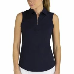 JoFit Sleeveless Womens Golf Polo -Single Iron Shop UT121 MIDNIGHT