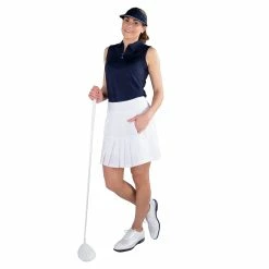 JoFit Sleeveless Womens Golf Polo -Single Iron Shop UT121 MIDNIGHT 2