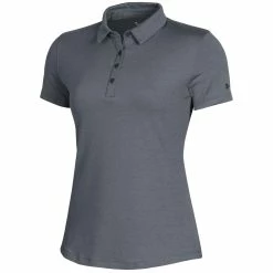 Under Armour Zinger 2.0 Heather Womens Golf Polo -Single Iron Shop UW0467 9171PITCHGREY 57bd476d 0f06 4aa2 ae16 e9f054b37a14
