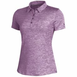 Under Armour Zinger 2.0 Heather Womens Golf Polo -Single Iron Shop UW0467 PACFICPUR6500